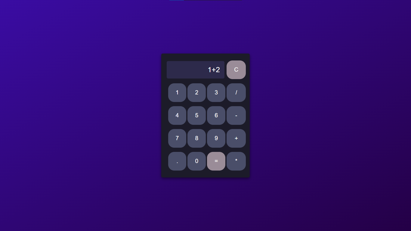 Calculator Javascript